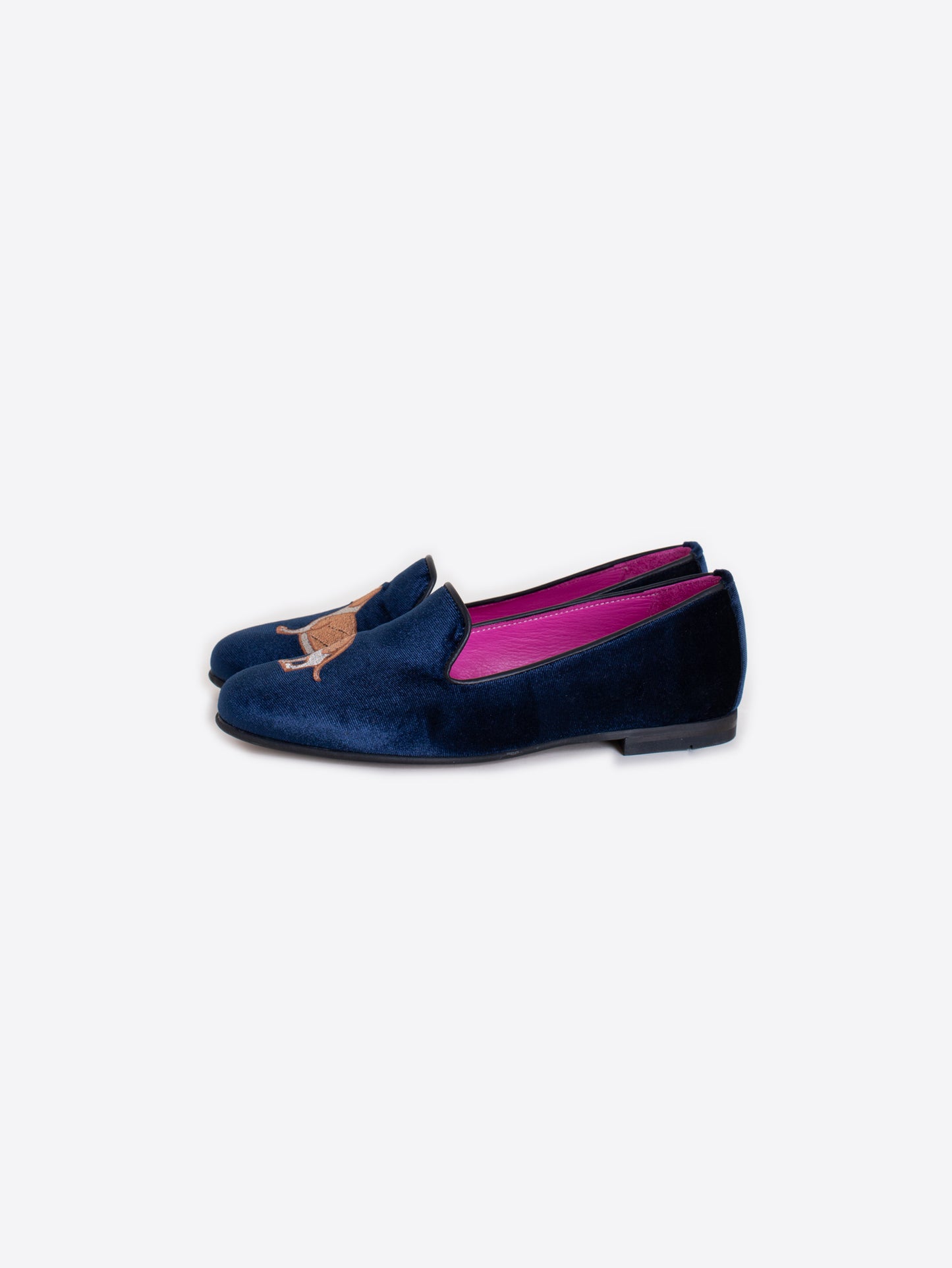 Shoe Velvet Navy