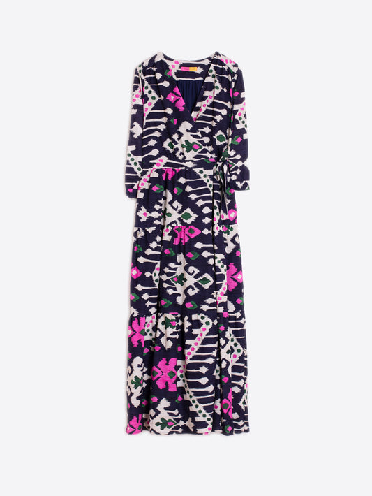 Long Sleeved Aztec Dress