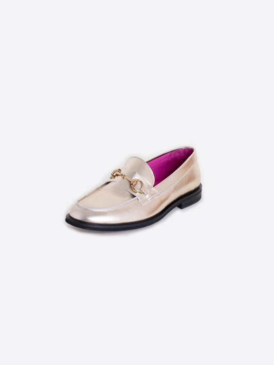 Shoe Gold Metallic