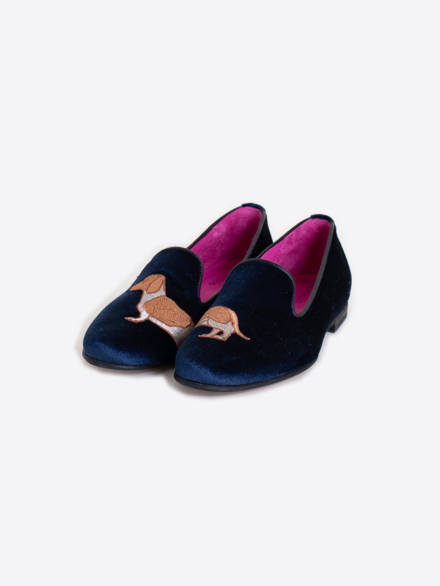 Shoe Velvet Navy