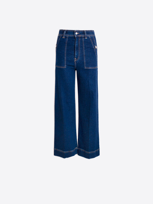 Denim Relaxed Bottom