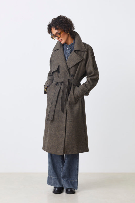 Long Coat Chocolate